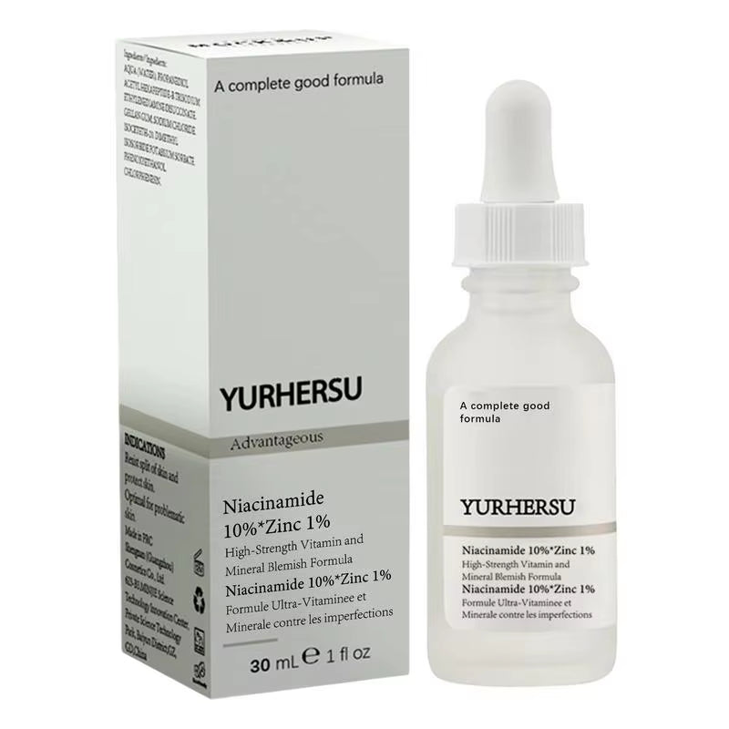 30Ml Niacinamide 10% Zinc 1% Moisturizing Brightening Facial Essence Niacinamide Serum Niacinamide Hyaluronic Acid Face Serum